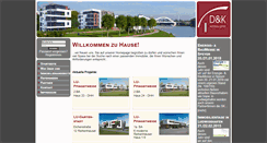 Desktop Screenshot of dorsch-kobler-wohnbau.de